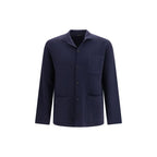 Aragona Cashmere Blue Cashmere Cardigan