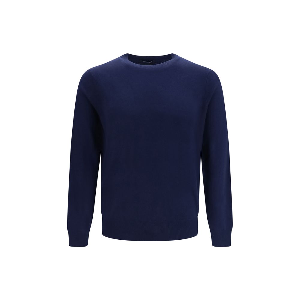 Aragona Cashmere Blue Cashmere Sweater