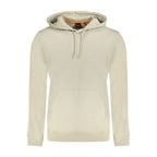 Hugo Boss Beige Cotton Men Sweatshirt