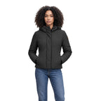 Refrigiwear Black Polyester Full-Length Jacket