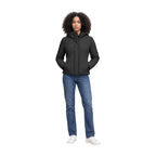 Refrigiwear Black Polyester Full-Length Jacket
