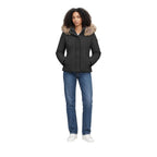 Refrigiwear Black Polyester Full-Length Jacket
