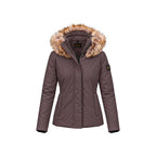 Refrigiwear Brown Polyester Full-Length Jacket