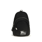 Burberry Black Fabric Shoulder Bag