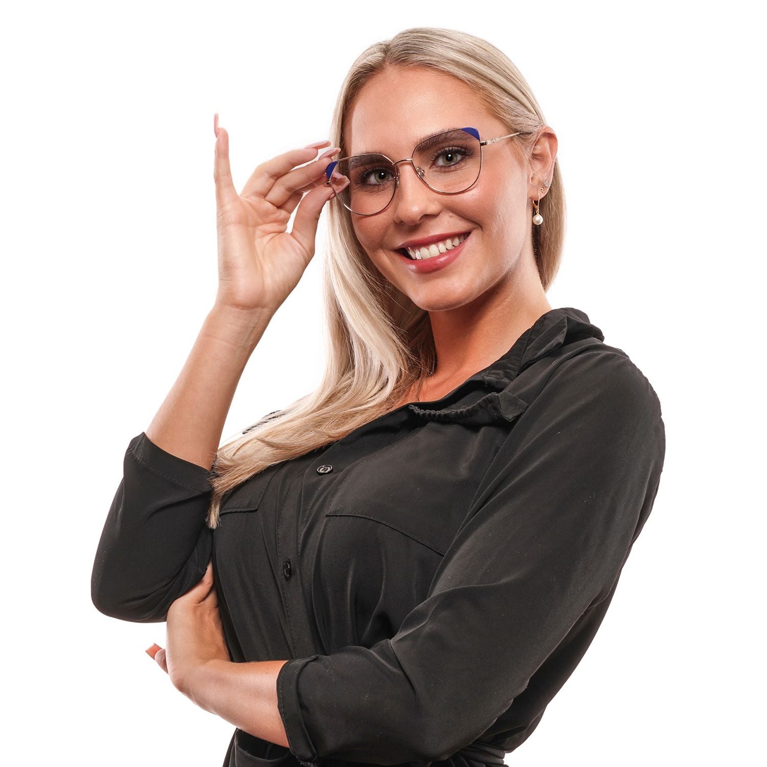 Emilio Pucci Gold Metal & Plastic Glasses (Frames)