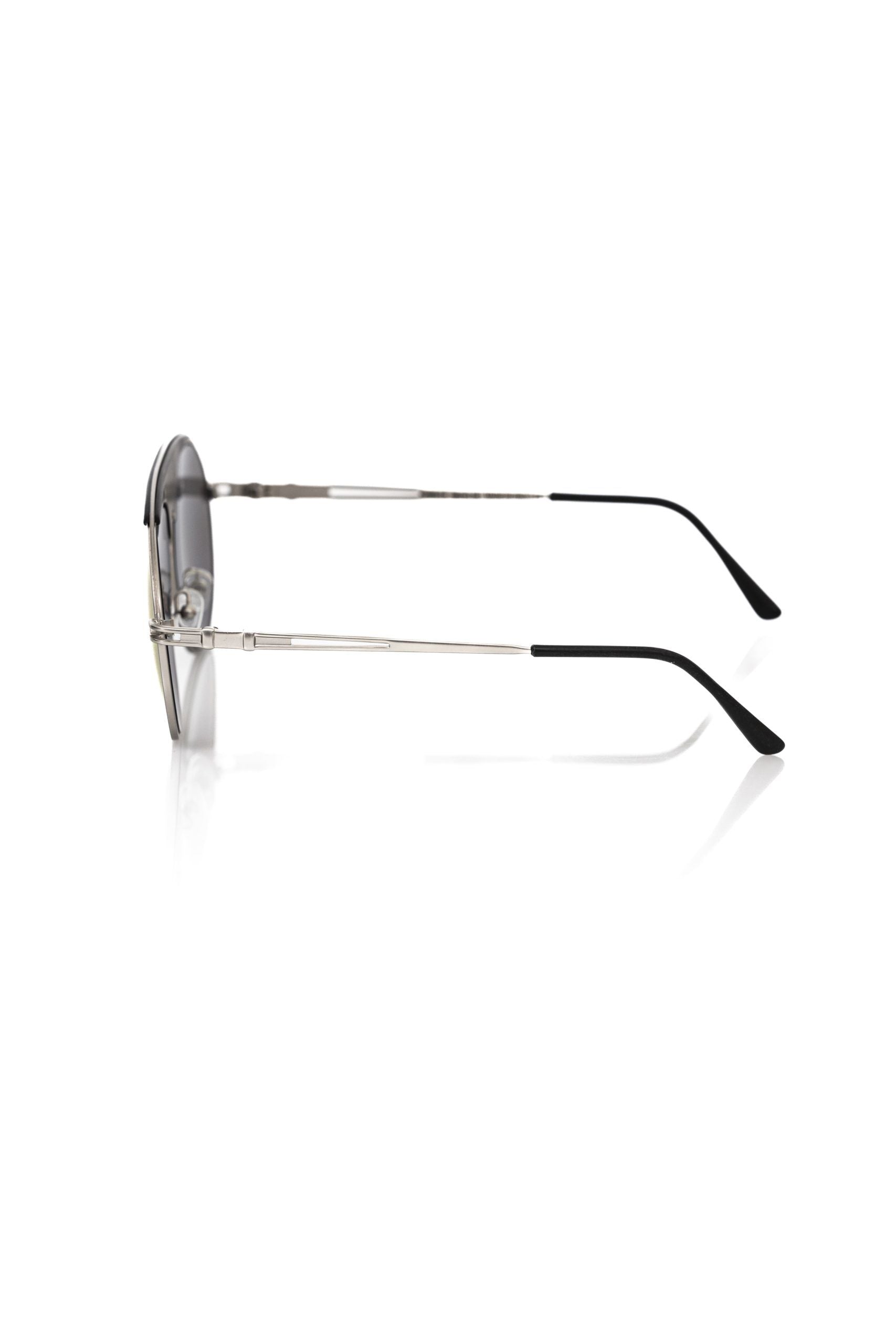 Frankie Morello Multicolor Metallic Fibre Men Sunglass