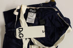 Dolce & Gabbana Blue Sailor Motive Tank Top