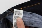 Acht Blue Cotton Regular Straight Fit Jeans