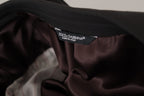 Dolce & Gabbana Black Wool Single Breasted Blazer v