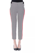 BYBLOS Black Viscose Women Pant