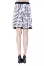 BYBLOS Black Marabou Women Skirt