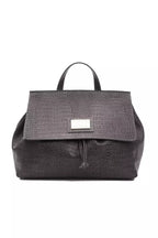 Pompei Donatella Gray Leather Women Shoulder Bag