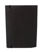 A.G. Spalding & Bros Black Leather Bifold Travel Holder Logo Wallet