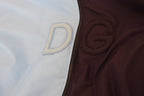 Dolce & Gabbana Black Blue DG Hooded Full Zip Men Jacket