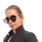 Max Mara Gray Metal Sunglasses