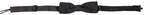 Dolce & Gabbana Black Polka Dot Silk Adjustable Men Neck Papillon Bow Tie
