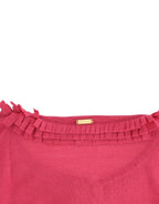 John Galliano Pink wool cardigan