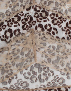 Cavalli Brown longsleeved lace top