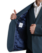 Dolce & Gabbana Green Single Breasted 2 Piece MARTINI Suit
