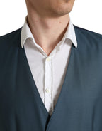 Dolce & Gabbana Green Single Breasted 2 Piece MARTINI Suit