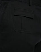 Dolce & Gabbana Black Gray slim Cotton Denim Jeans