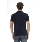 Baldinini Trend Blue Cotton Polo Shirt