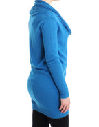 Costume National Blue scoopneck sweater