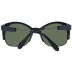 Serengeti Black Acetate & Metal Sunglasses
