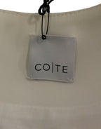 CO|TE White Robot shift dress