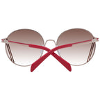 Emilio Pucci Rose Gold Metal Sunglasses