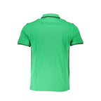 Harmont & Blaine Green Cotton Polo Shirt