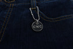 Costume National Blue Cotton Bootcut Flared Jeans