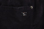 Ermanno Scervino Brown Cotton Cropped Casual Pants
