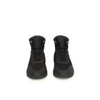 Cerruti 1881 Black Cowhide Men's High Sneaker