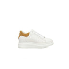 Cerruti 1881 White Leather Women Sneaker