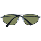Serengeti Black Metal Sunglasses