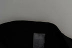 Dolce & Gabbana Black Wool Stretch Cropped Capri Trouser Pants