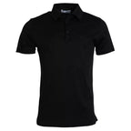 Dolce & Gabbana Black Logo Cotton Collared Polo Top T-shirt