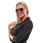 Guess Silver Metal Sunglasses