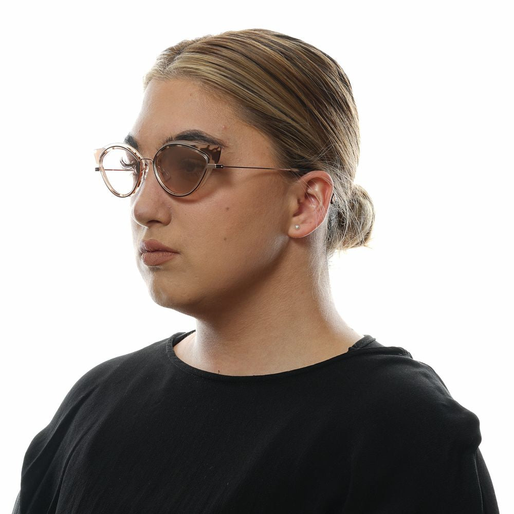 Dsquared² Brown Metal & Plastic Sunglasses