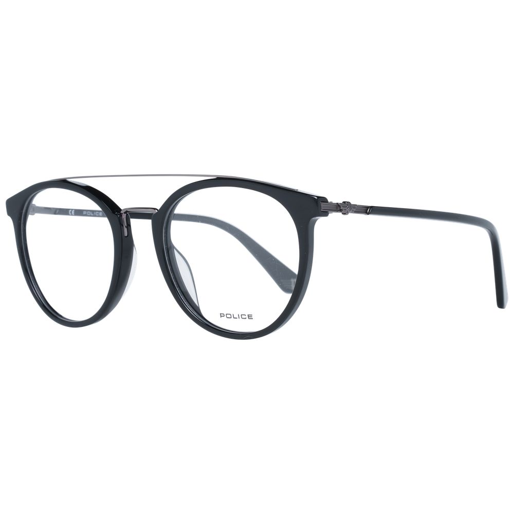 Police Black Metal & Plastic Glasses (Frames)