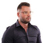 Police Bicolor Metal & Plastic Glasses (Frames)
