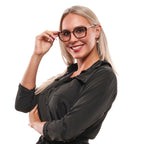 Emilio Pucci Brown Metal & Plastic Glasses (Frames)