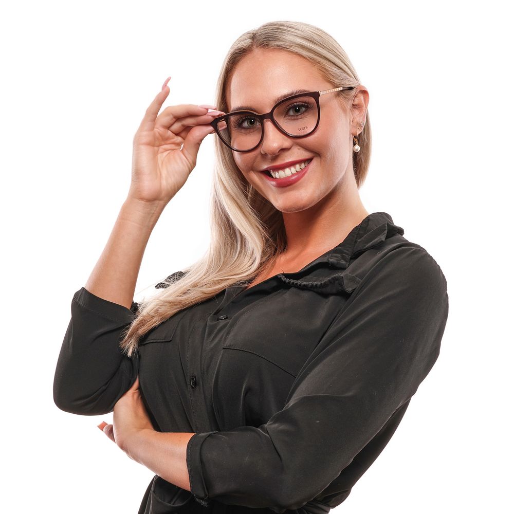 Tod's Brown Metal & Plastic Glasses (Frames)