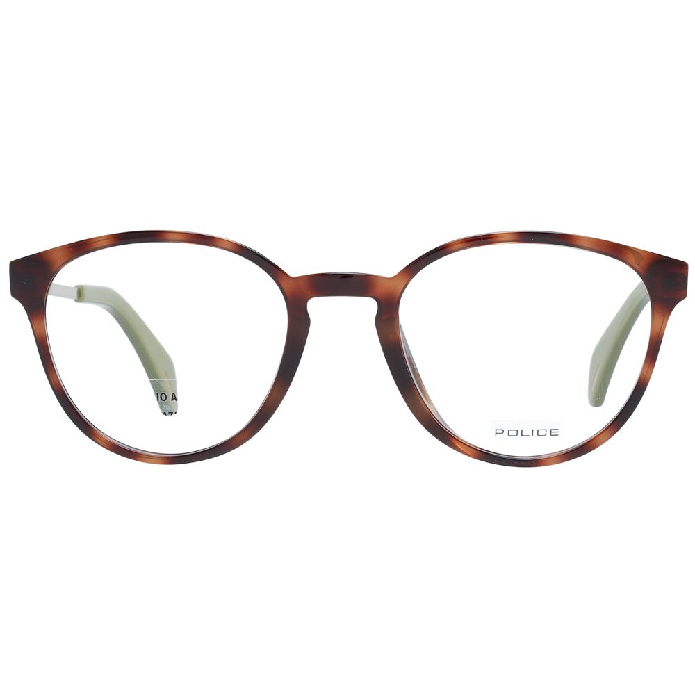 Police Brown Metal & Plastic Glasses (Frames)