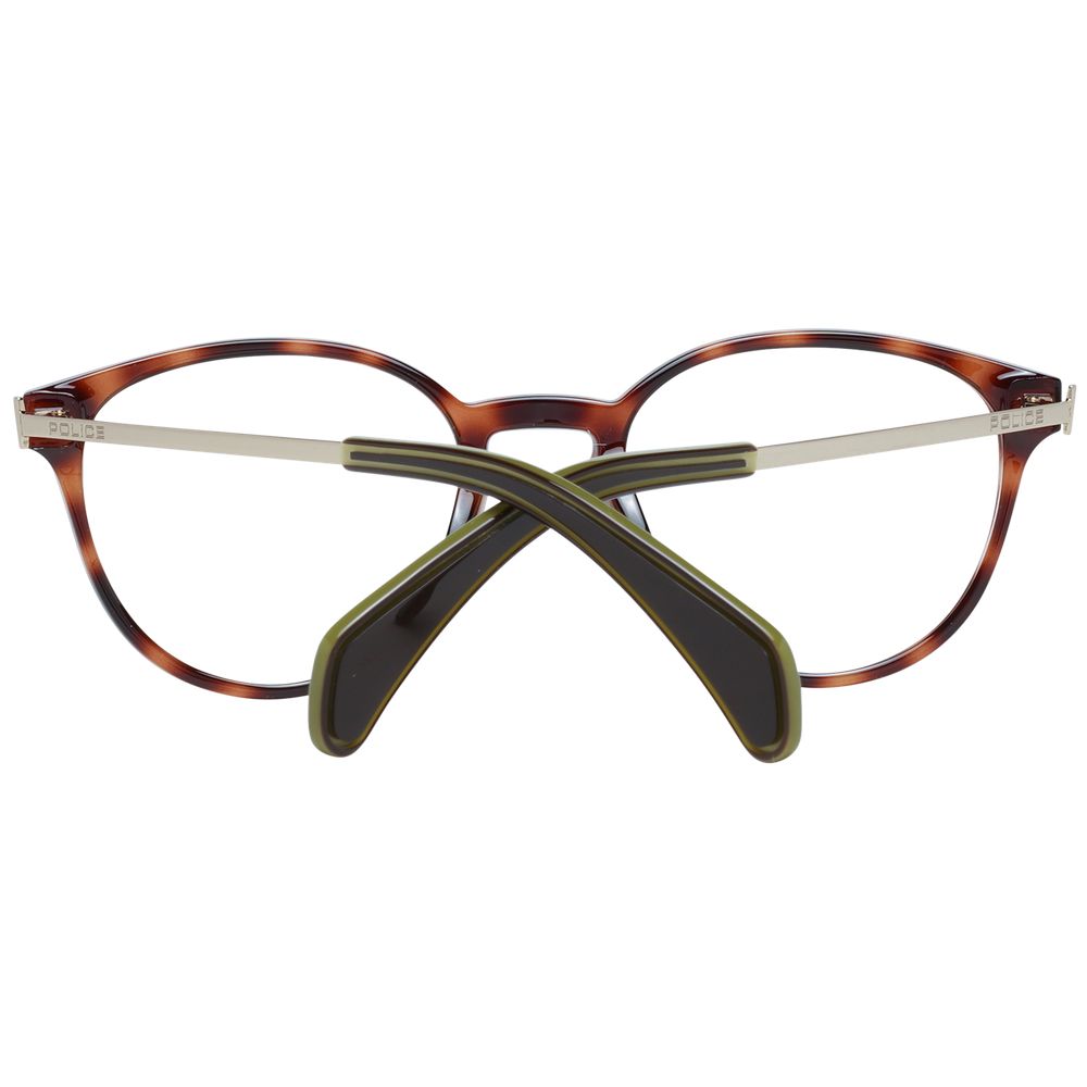 Police Brown Metal & Plastic Glasses (Frames)