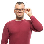 Sandro Black Plastic Glasses (Frames)