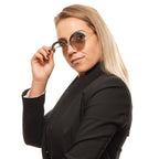 Swarovski Gold Metal & Plastic Sunglasses