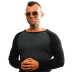 Omega Pink Metal Sunglasses