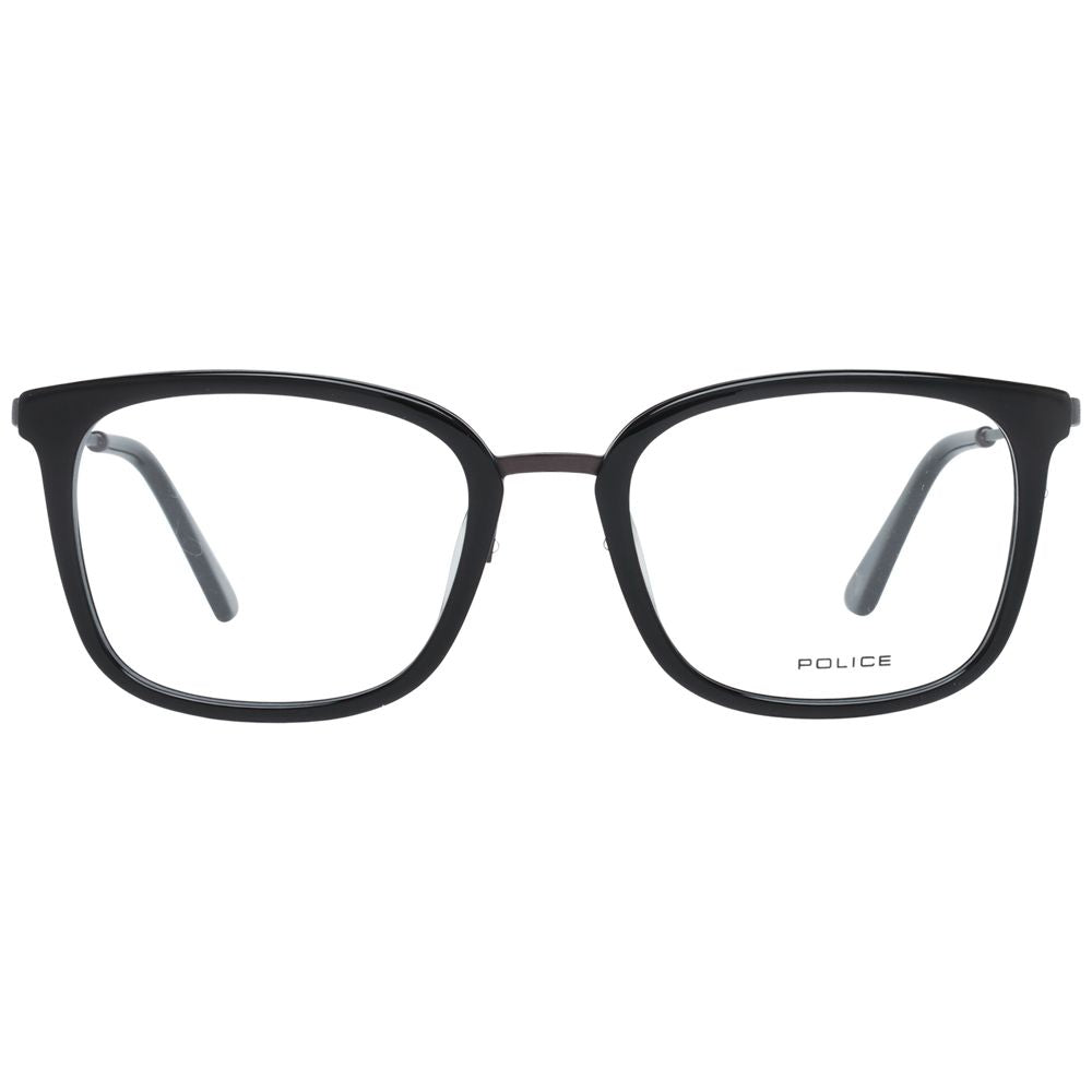 Police Black Metal & Plastic Glasses (Frames)